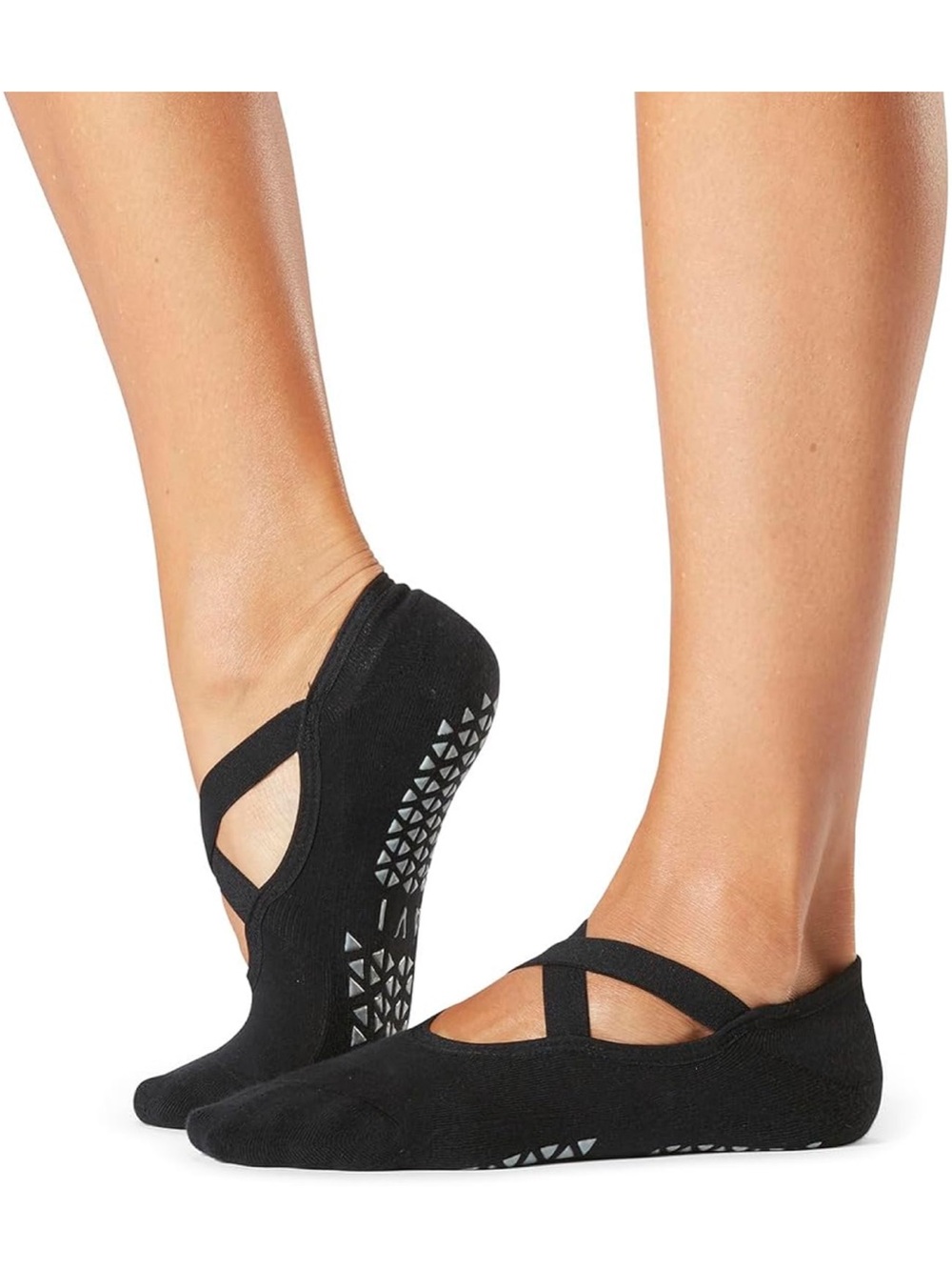 Tavi Women’s Chloe Black Pilates Grip Socks